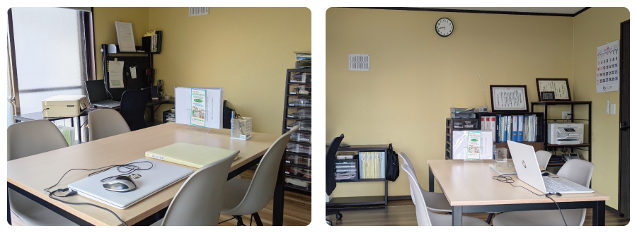 しもやしき行政書士事務所 - 事務所内観